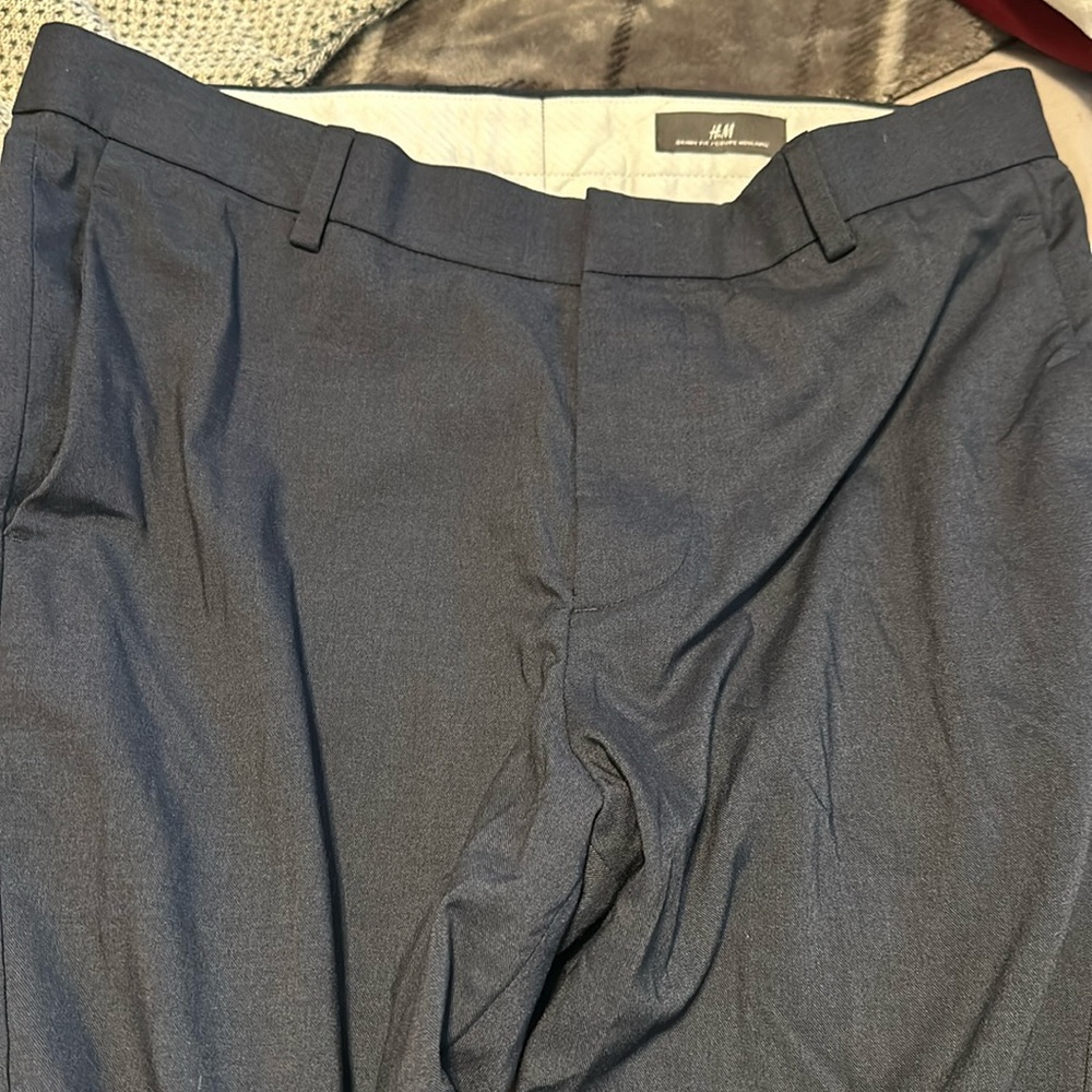 H&M navy blue dress pants Size 32R